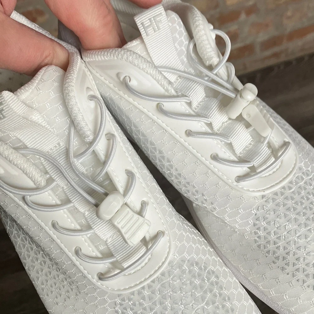 Women’s Athletic Walking Sneakers - White - Picture 11 of 16